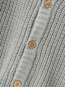 LIL ATELIER Strik Cardigan Nemlen Limestone